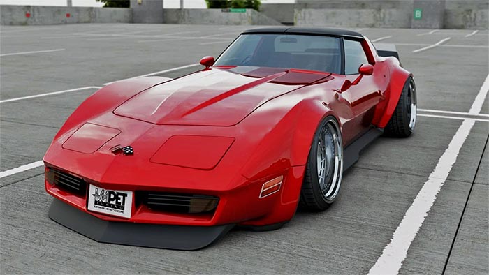 Widebody corvette c3