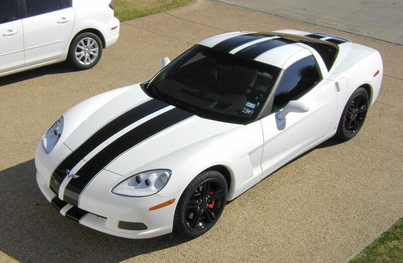 c6 corvette stripes