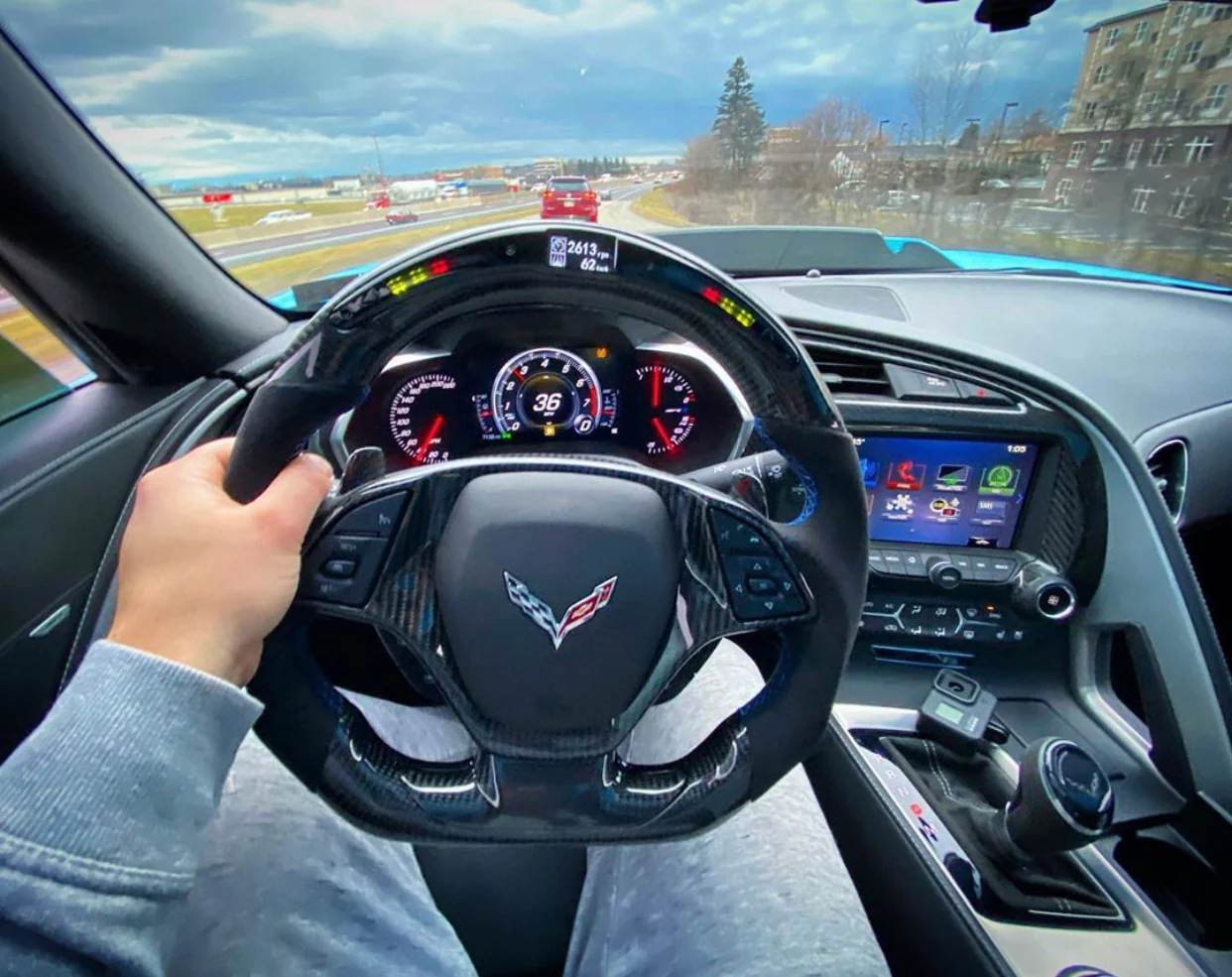 c7 corvette steering wheel