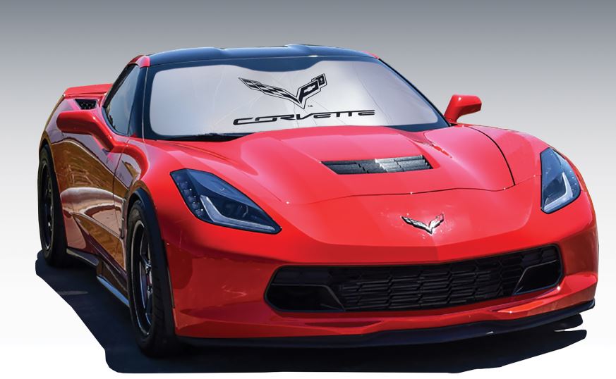 c7 corvette windshield sun shade