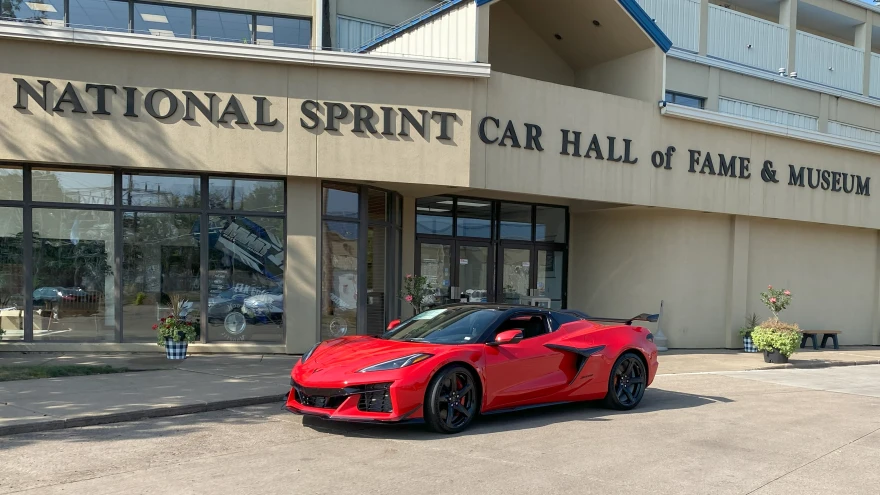 national sprint car hall of fame corvette raffle