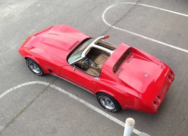 Corvette c3 t top